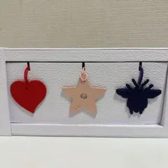 【新品未使用】Dior レザー チャームセット ノベルティ