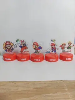 【新品同等品】スーパーマリオ　アクリルスタンド　5点セットのサムネイル