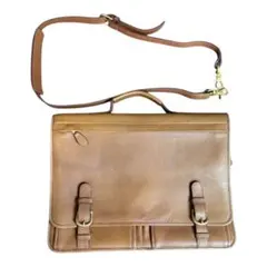 COACH ビジネスバッグ ショルダーバッグ 本革