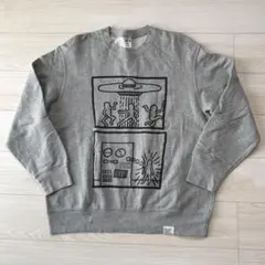 ユニクロ　Keith Haring スウェットシャツ　グレー　3XL