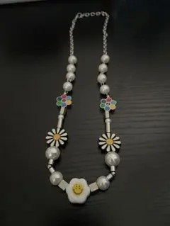 サルーテフラワーネックレス　　SALUTEFLOWER ANARCHYのサムネイル