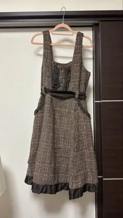 レディース　ジャンバースカート　ジャンパースカート　axesfemme