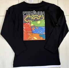 新品 120cm ポケモン　レックウザ リザードン　長袖Tシャツ