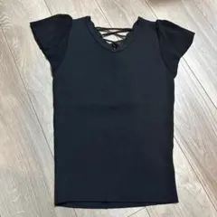MISCH MASCH ブラック半袖ニットのサムネイル