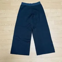 ふ*る様 ユニクロU uniqlo u ミラノリブパンツ　ネイビー　XL レディ
