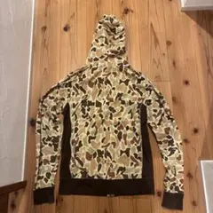 Champion 迷彩柄 フルジップパーカー