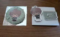 ダンガンロンパ COCOLABO 苗木誠 缶バッジ アクリルスタンドのサムネイル