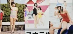 ①石野真子水泳大会水着写真Lサイズ23枚のサムネイル
