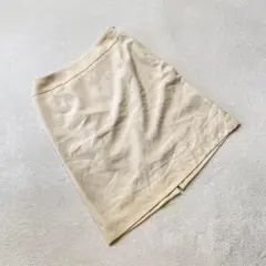 NATURAL BEAUTY BASIC スカート ベージュ タイト 無地 S