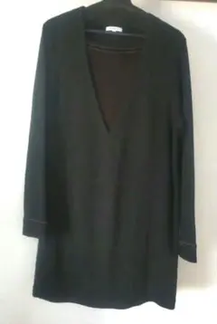 ensuite エンスイート　ダークグリーン　 Vネック長袖　チュニック