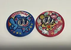 新品　ナルミヤキャラクターズ 刺繍缶バッジ　エンジェルブルーセット