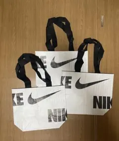 3枚セット　ナイキ NIKE エコバッグ ショッパー 韓国 人気　Sサイズ
