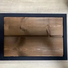 壁掛け　フォトフレーム　コルクボード　カフェ　男前インテリア