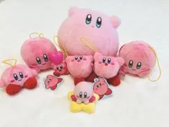 星のカービィ　ぬいぐるみ　マスコット　フィギュア　８点セット　タグ付き