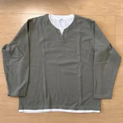 長袖カットソー