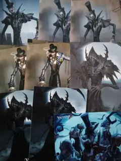 第五人格 ファミマ プリント ブロマイド 設定画 ポスカ ポストカード