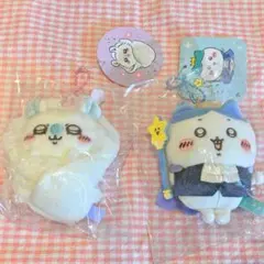 ちいかわ　フンワリ　モモンガ　おくるみ　マスコット　ハチワレ