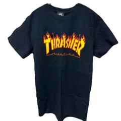 メンズ レディース THRASHER MAGAZINE Tシャツ ブラック Sのサムネイル