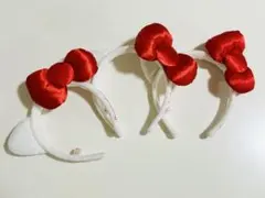 値下げ可能　ハローキティ　カチューシャ　ハーモニーランド　usj