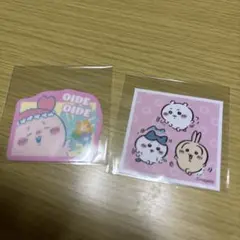 치이카와 映画 ダイカットステッカー 헌책방 하치와레 우사기 カニちゃん