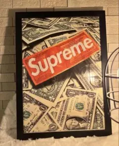 Supreme アートポスター 額付き インテリア A4 フォトフレーム