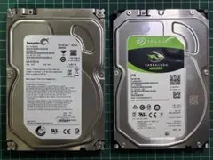 Seagate Barracuda 2TB 内蔵型HDD ✖️2台