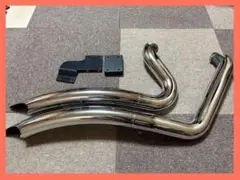 廃盤】サムソン フィッシュテールマフラー 39インチ ソフテイル 95-06 
