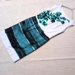 HANAE MORI ALMA EN ROSE ワンピース ボタニカル柄 36