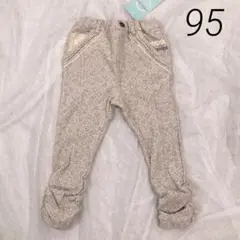 ☆未使用☆ キムラタン 春秋 ドルチーナ 花柄スリムパンツ 95