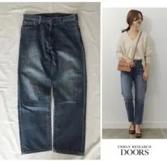 URBAN RESEARCH DOORS ストレートデニムパンツ