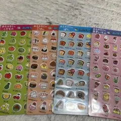 おえかきさん　ぷっくりしーる4枚セット