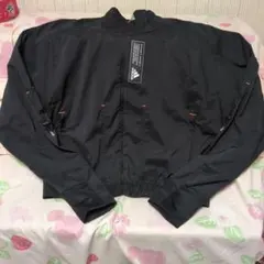 adidas PRIMEBLUE ブラック ウィンドブレーカー J/L