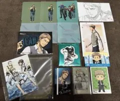 進撃の巨人　ジャン　ポストカード　ステッカー　ホテルキー風カード