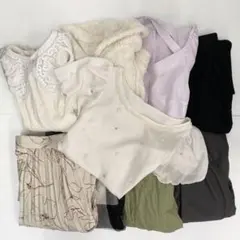 レディース アパレル まとめ売り9点 ガーリー系 ロングスカート多め M～L