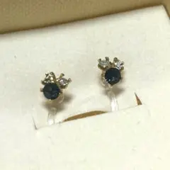 ストーン付き イヤリング