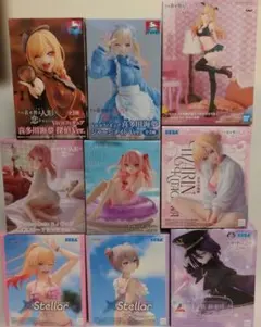 美少女プライズフィギュア まとめ売り 8点セット 着せ恋 トラブル ニケ
