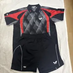 メンズ　Butterfly 卓球ウェア Lサイズ シャツとショートパンツセット