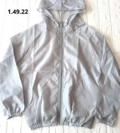 【レディース】シアー　ジップアップ　パーカージャンバー