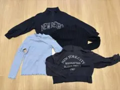 GU長袖４枚セット　まとめ買い　140