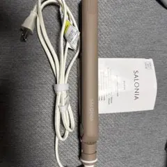 SALONIA ストレートヘアアイロン ベージュ