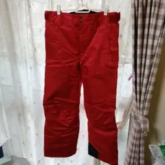 ふ*う様 防寒着　パンツ　サイズO　釣　ウインタースポーツ❣　ウエスト　平置き4