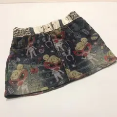【ビンテージ】HYSTERIC GLAMOUR 総柄 デニム ミニスカートのサムネイル