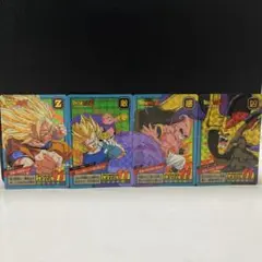 希少⭐︎ドラゴンボール カードゲーム 繋がるイラスト 32枚セット ドラゴンボールZ スーパーバトル 「連結イラスト」仕様の稀少な4枚 胸