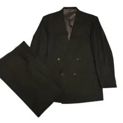 Paul Smith セットアップ　スーツ　ダブル　ブラウン　古着