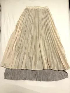 【美品】willfully プリーツロングスカート