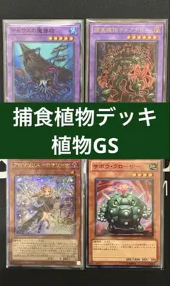 遊戯王　捕食植物　構築デッキ　植物GS デェアデビル　手札誘発有　25thシク有