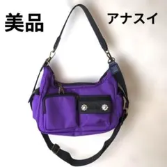 「アナスイ」美品　ヴィンテージボタン　2Wayショルダーバッグ Y2K平成のサムネイル