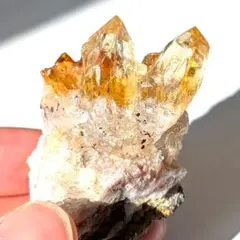 シトリン 原石 透明感あふれる宝石質オブジェ 11月誕生石 ギフト 贈り物