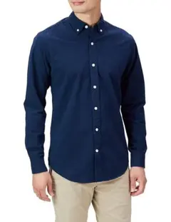 オックスフォードシャツ ワイシャツ レギュラーフィット 長袖 メンズ