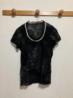 4298 SHIZUKA KOMURO シズカコムロ 半袖カットソー 黒 40のサムネイル